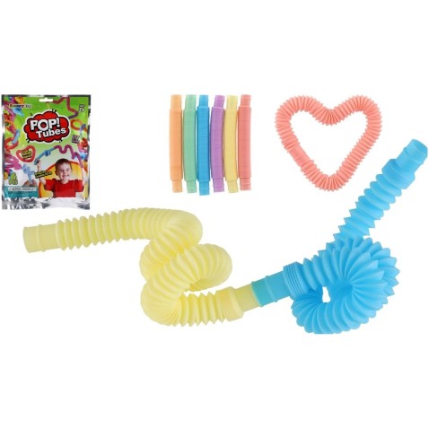 Stavebnica naťahovacie rúrky 6ks