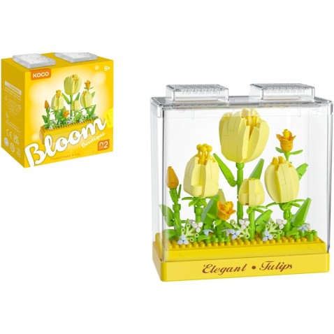 Stavebnica mini KOCO Tulipány