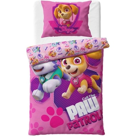 Mikroplyšové obliečky Tlapková Patrola Odvážne Záchranárky