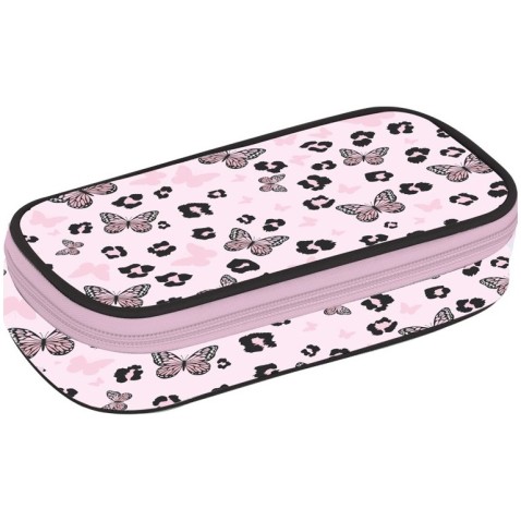 Študentský peračník JUMBO OXY NEXT Butterfly pink