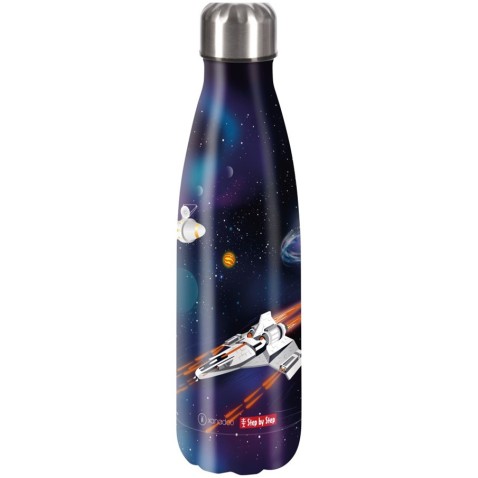 Nerezová fľaša na pitie 0,5l Starship Galactus