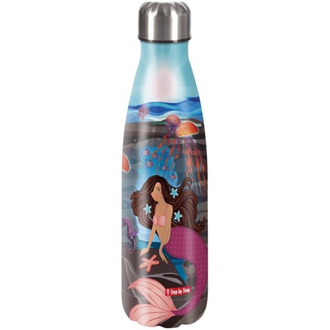 Fľaša na pitie z nerezovej ocele 0,5l Mermaid Delia