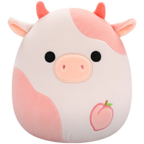 SQUISHMALLOWS 20 cm Broskyňová kravička - Lilaz