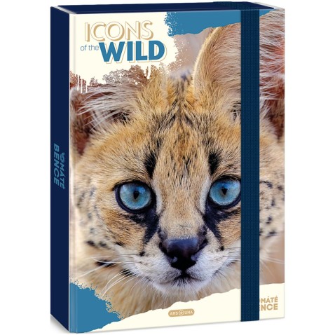 Box na zošity A4 Icons of the Wild - Serval