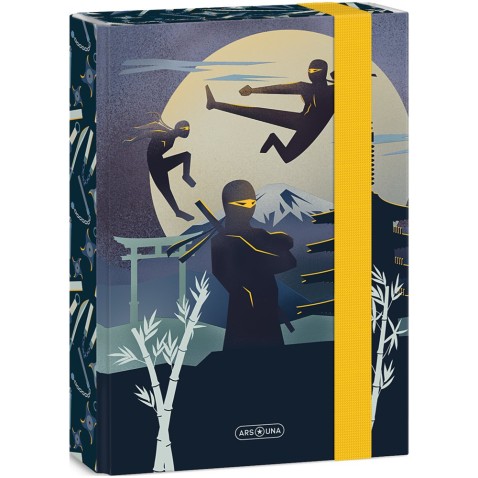 Box na zošity A5 Ninjas in the Dark