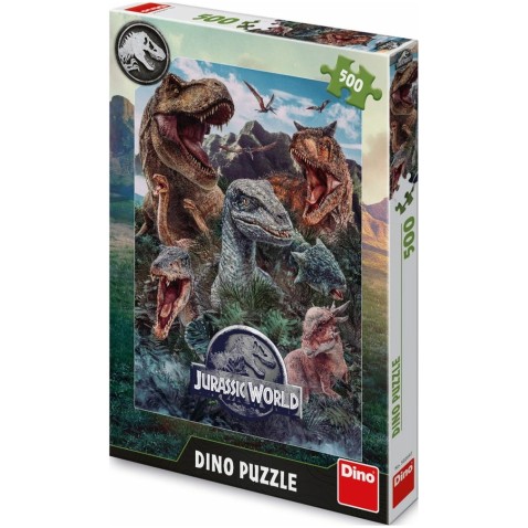 Puzzle Jurský svet 500 dielikov