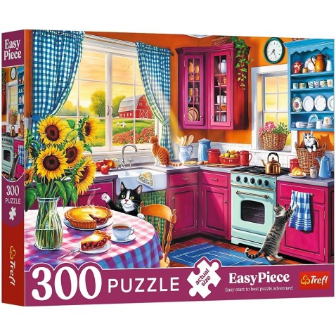 Puzzle Ráno v kuchyni 300dielikov