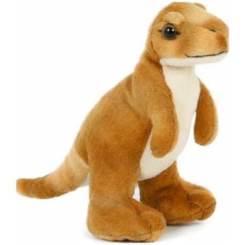 Dinosaurus plyš 20cm hnedý 0m+