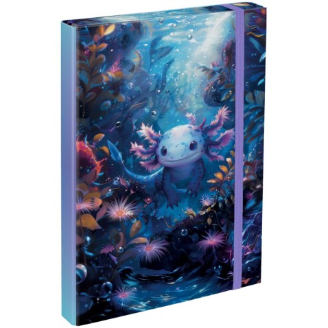 Box na zošity A4 Baagl Axolotl