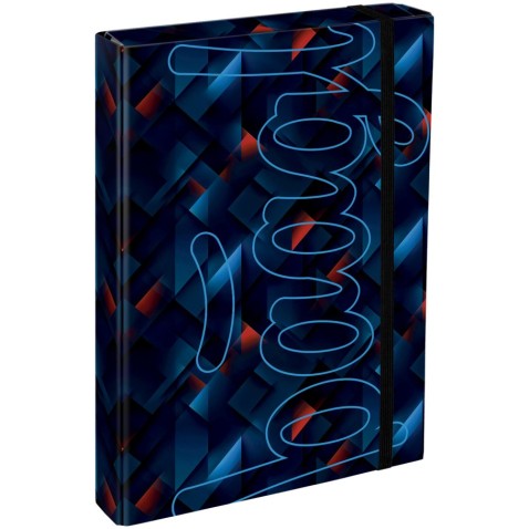 Box na zošity A4 Baagl Jumbo Indigo