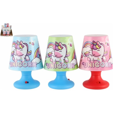 Mini lampička na stôl Jednorožec