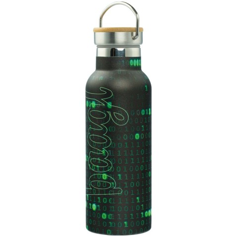 BAAGL Termofľaša s bambusovým viečkom Numbers, 500 ml