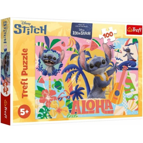 Puzzle Stitch a priatelia v akcii 100 dielikov