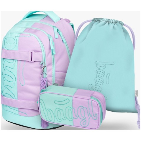 Dievčenský ruksak Baagl Skate max Sweet SET
