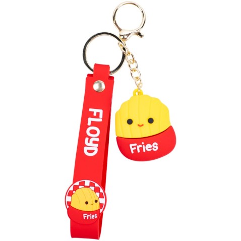 Přívěsek na klíče Squishmallows FIZZ - Hranolky Floyd