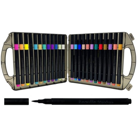 Fix akrylový štětcový sada 24barev