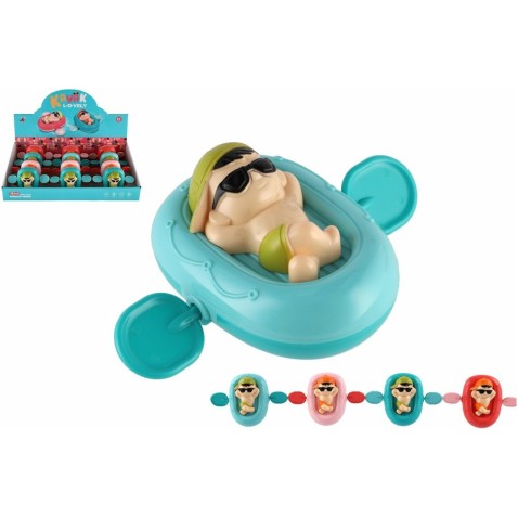 Panáčik na lehátku na natiahnutie - hračka do vody