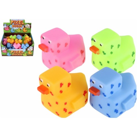 Pixel kačička do vane, rôzne farby