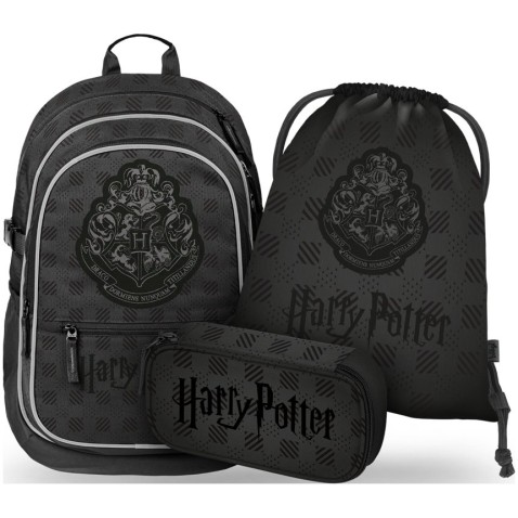 Batoh do školy Baagl Core Harry Potter Rokfort SET: ruksak, peračník, vrecko