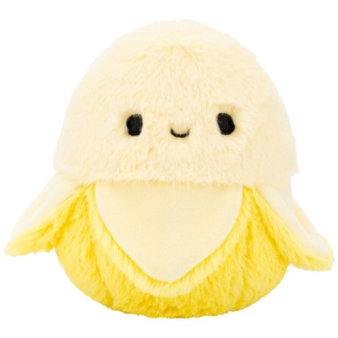 SQUISHMALLOWS Fuzzamallows 13 cm Banán - Junie