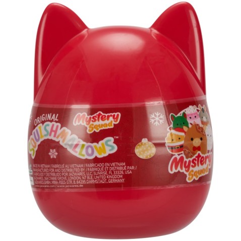 Mystery SQUISHMALLOWS vianočné kapsule 10 cm