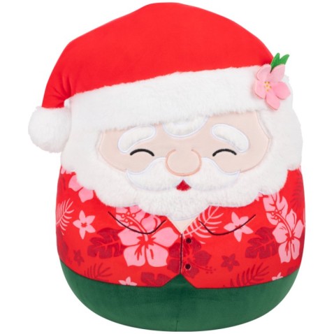 Plyšák SQUISHMALLOWS Santa v havajskej košeli - Nick