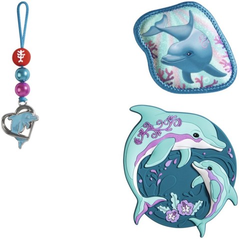 Doplnková sada obrázkov MAGIC MAGS, Dolphin Finja, pre aktovky a batohy Step by Step