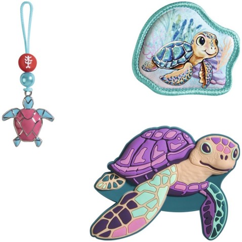 Doplnková sada obrázkov MAGIC MAGS, Turtle Josie, pre aktovky a batohy Step by Step
