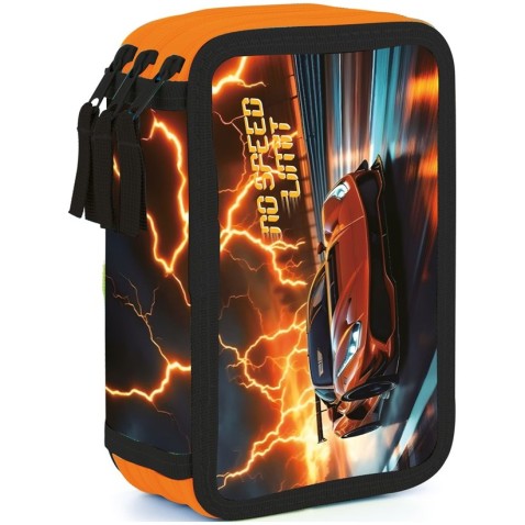 Školský peračník Oxybag Auto 2, trojposchodový