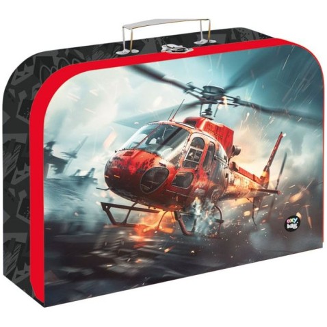 Kufrík na výtvarnú výchovu 34 cm Hasiči