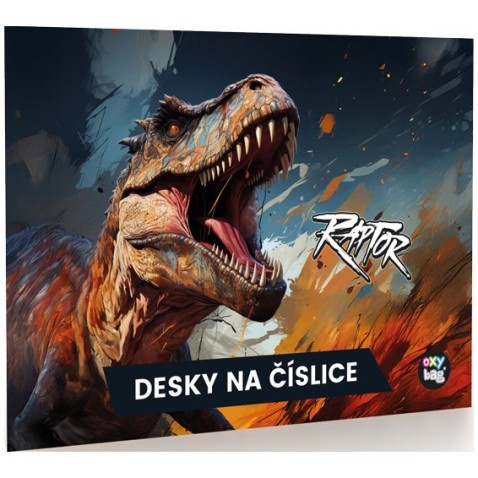 Školské dosky na čísla Oxybag Dino