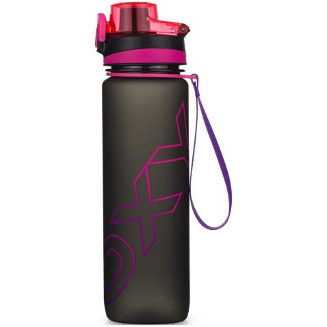 Fľaša na vodu OXY LiFE 1000 ml Black Pink