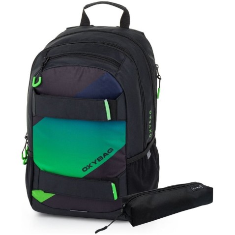 Školský batoh OXY Sport Ombre boy + etue