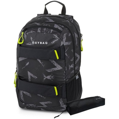 Študentský batoh + etue OXY Sport Abstract