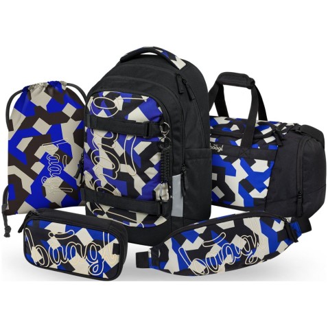 Študentský batoh Baagl Skate Max Variety 5dielny set