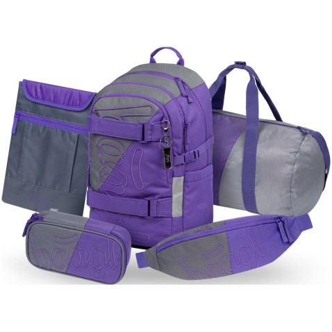 Školský batoh Baagl Skate Dual 5dielny set