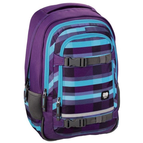 Školský ruksak All Out Selby, Summer Check Purple
