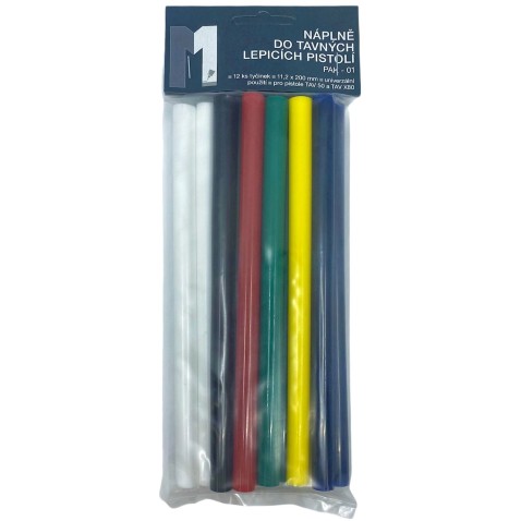 Náplň do tavných pištolí mix farieb
