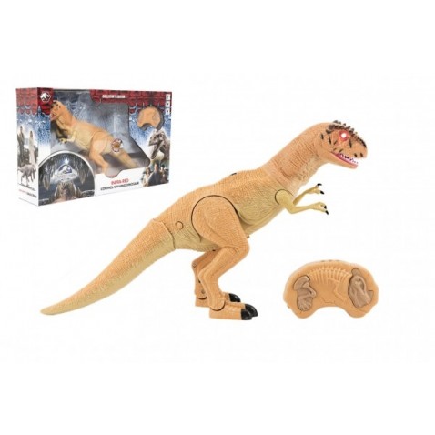 Dinosaurus chodiaci IC velociraptor 50cm na batérie so zvukom a svetlom