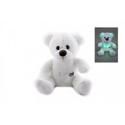 Medvedík svietiace plyš 26cm na batérie