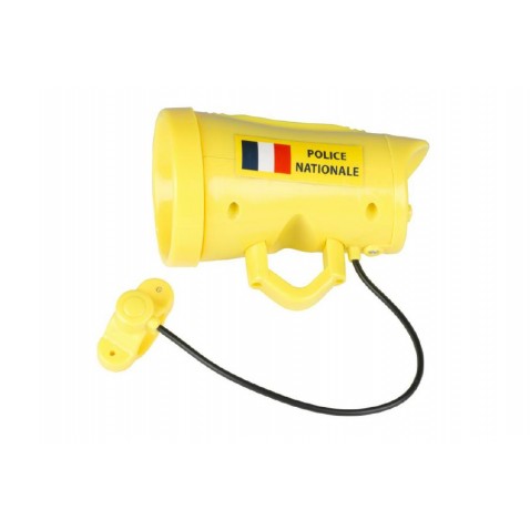 Siréna na bicykel 3 zvuky 11cm na batérie so zvukom