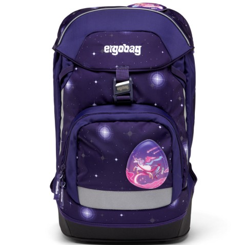 Školský batoh Ergobag prime Galaxy fialový 2023