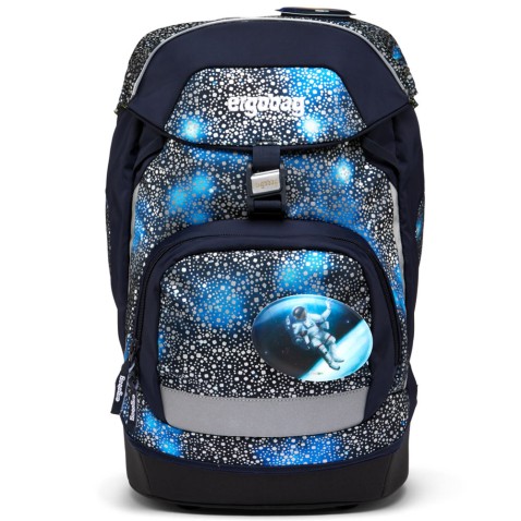 Školská taška Ergobag prime Modrý reflexní 2023