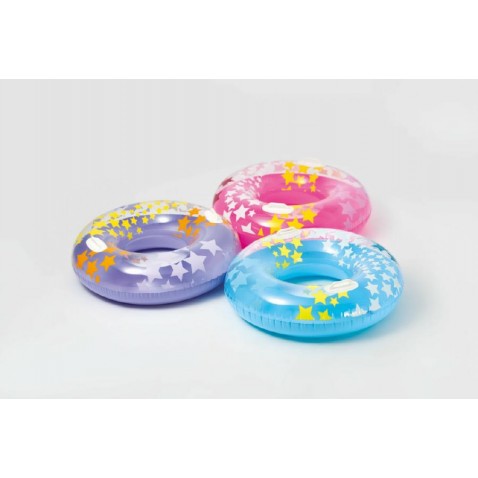 Kruh nafukovací 91cm 3 farby 9+