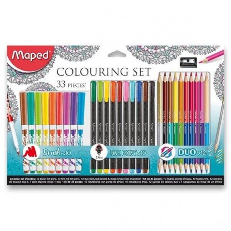 Výtvarná sada Maped Coloring set - 33 ks