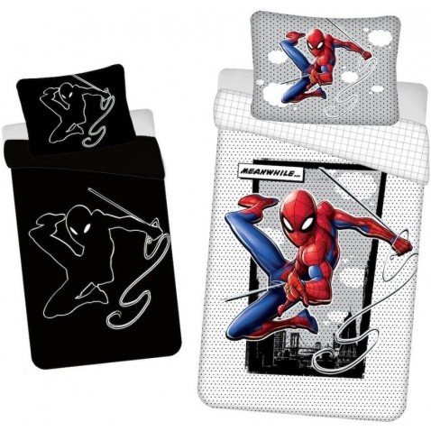 Obliečky Spiderman 02 svietiaci efekt
