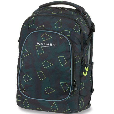 Študentský batoh Walker CAMPUS EVO 2.0 Grey Polygon