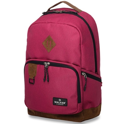 Dievčenský ruksak Walker Pure Eco Fresh Pink
