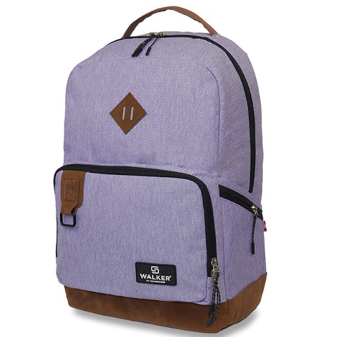 Dievčenský ruksak Walker Pure Eco Lavender
