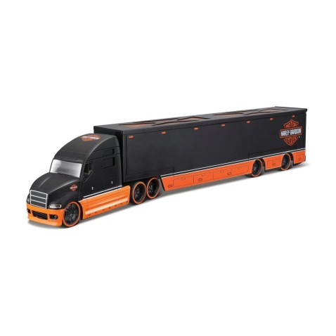 Maisto - Harley-Davidson Haulers, čierna, 1:64